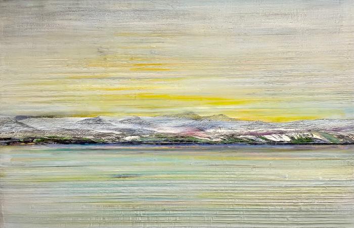 Christian v. Grumbkow, 2022, Ereignis-Horizont 3, 80 x 120 cm